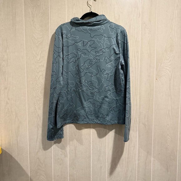 Under Armour ColdGear Cowl Neck Pullover - Topo Camo - Size M - Picture 4 of 6